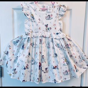 Girls Disney Animators Little Princesses Dress